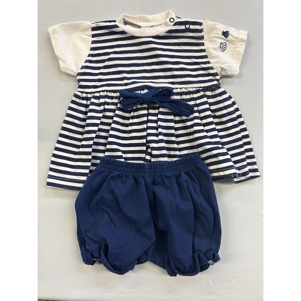 Vintage Little Miracles Baby 2 Pc Outfit Size 3-6 Months